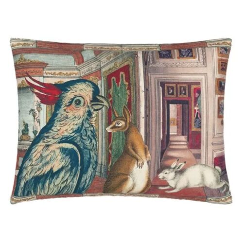 In the Library Pillow