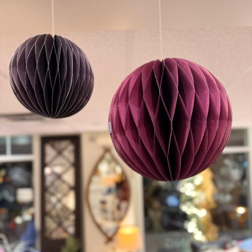 Folding Honeycomb Balls