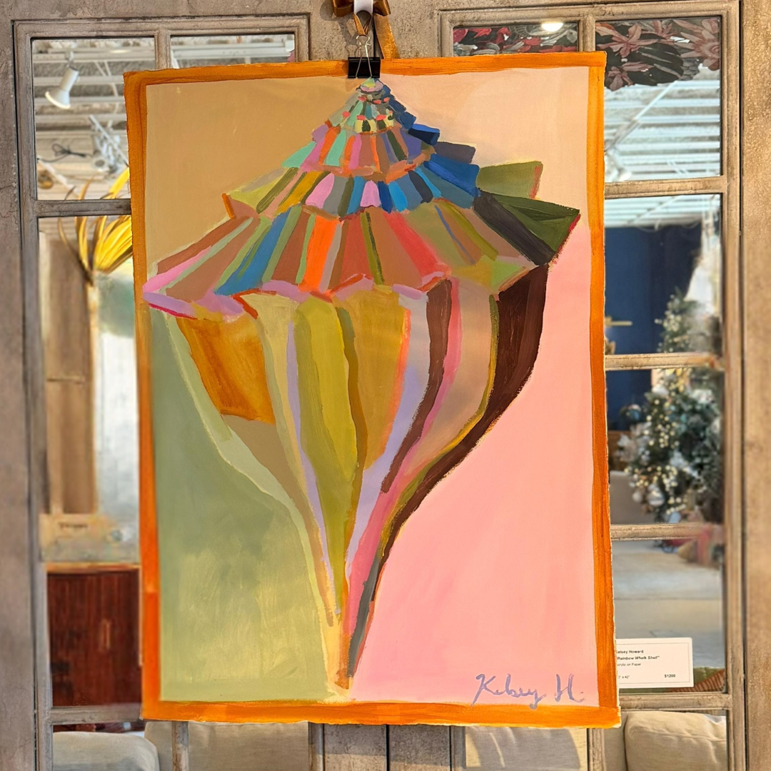 Rainbow Whelk Shell by Kelsey Howard