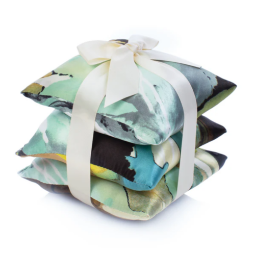 elizabethW Watercolor Silk Sachet