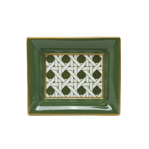 Cane Green Trinket Dish