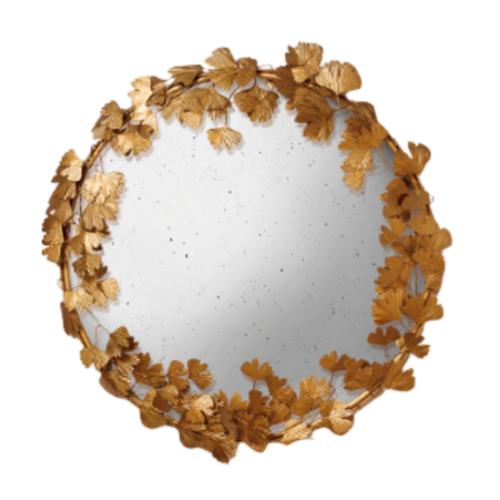 Convex Mirror Gingko Leaves