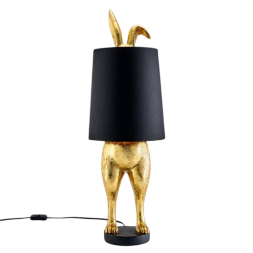 Hiding Bunny Lamp