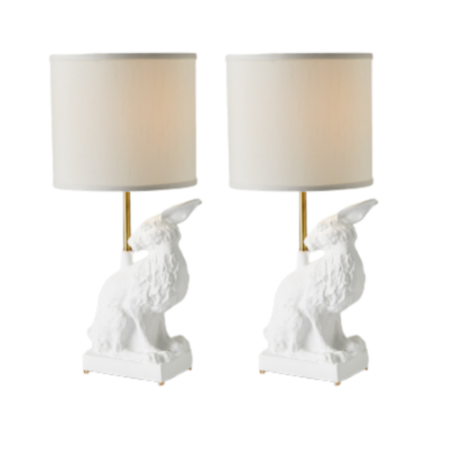 Rabbit Lamps - Matte White