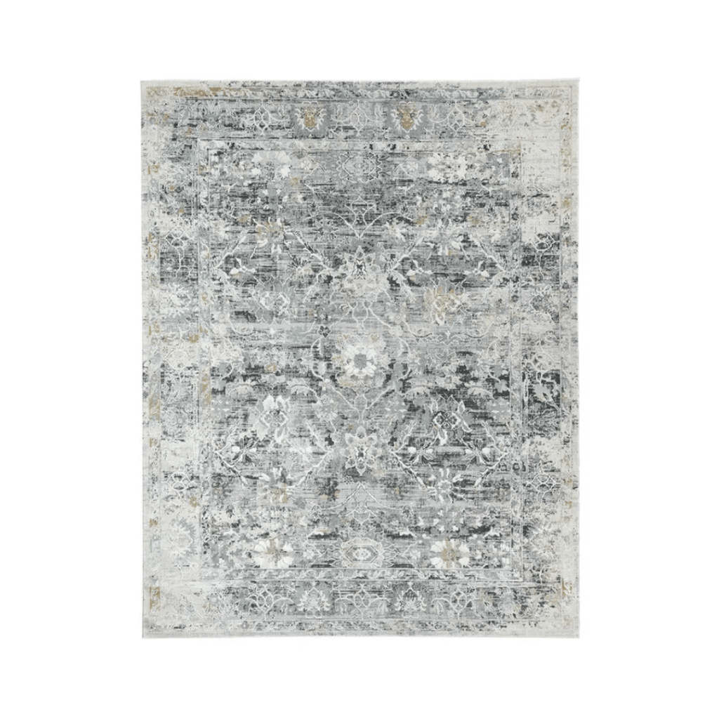 Floral Medallion Rug - 6'7" X 9'6"