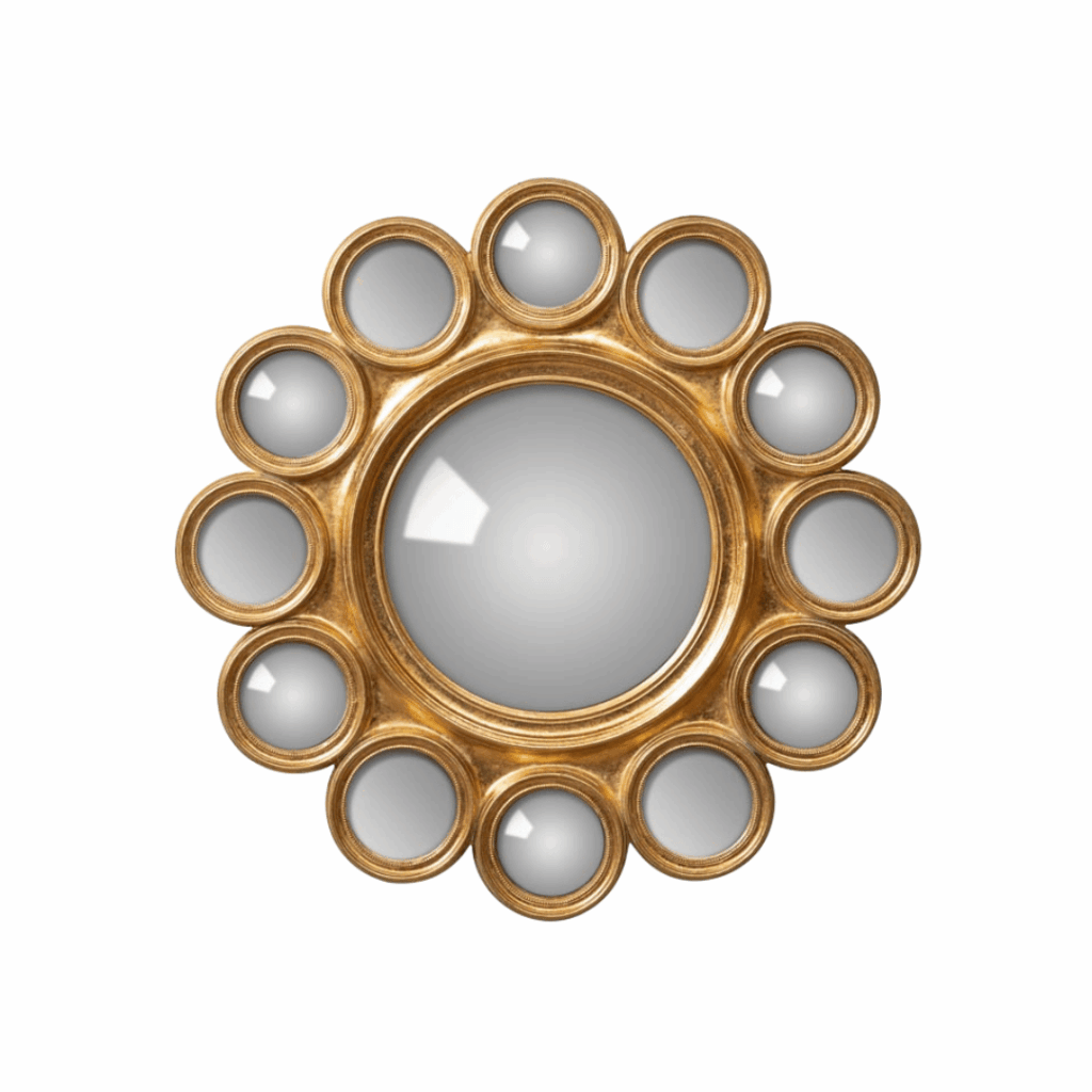 Convex Mini Circle Mirror