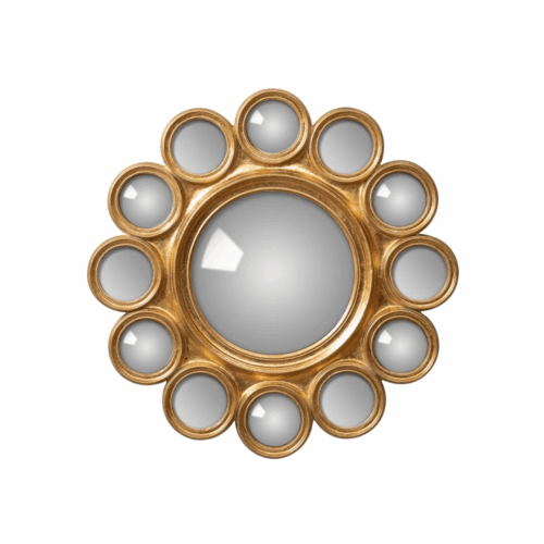 Convex Mini Circle Mirror