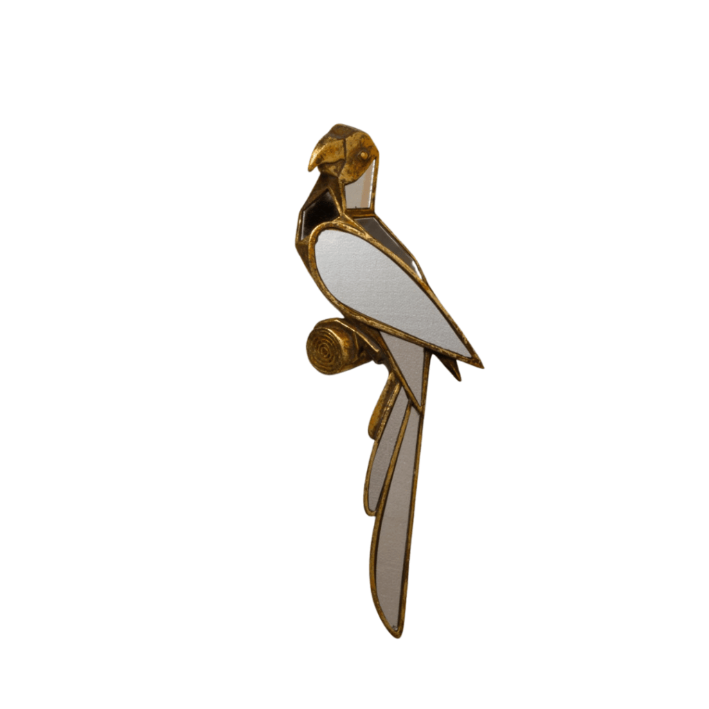 Mirrored Wall Bird - Left