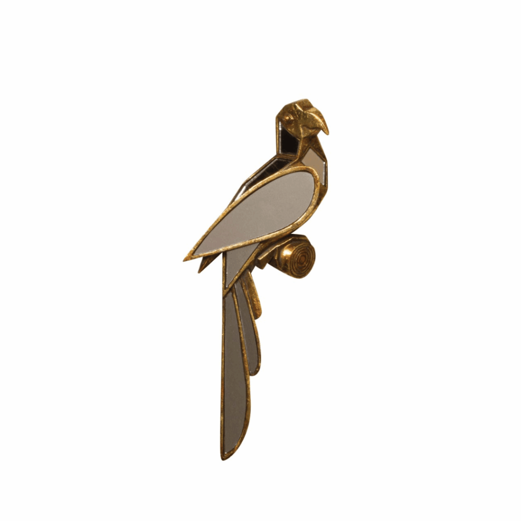 Mirrored Wall Bird - Right