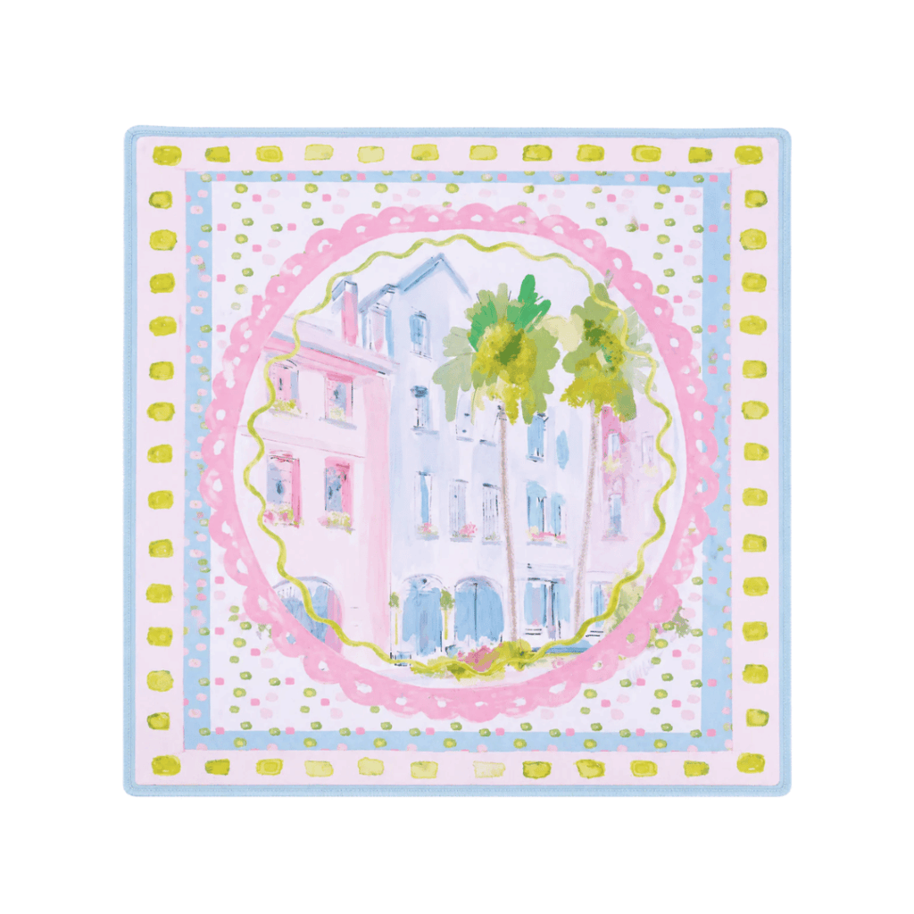 Rainbow Row Mahjong Mat