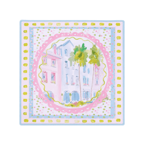 Rainbow Row Mahjong Mat