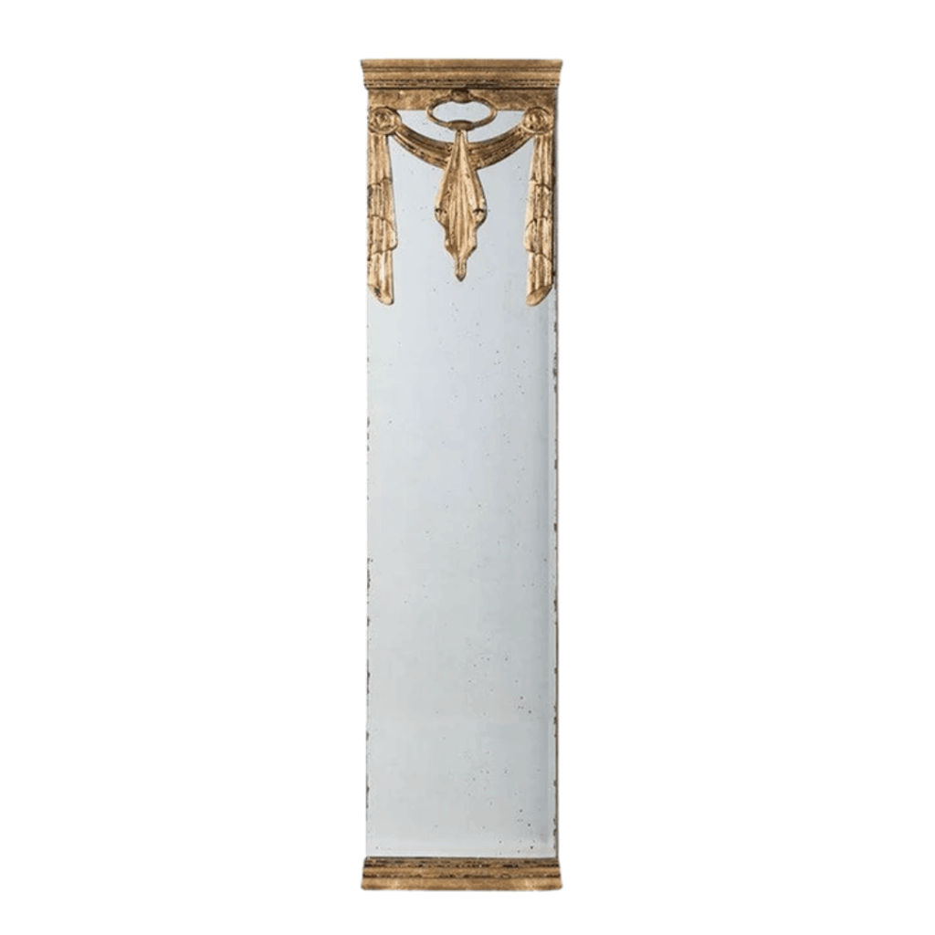 Rectangular Gold Mirror
