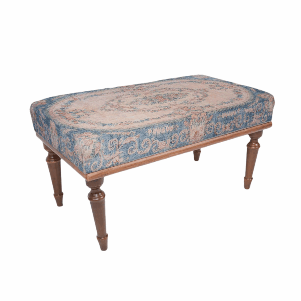 Floral Turkish Bench