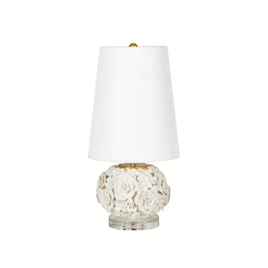 Porcelain Flower Mini Lamp