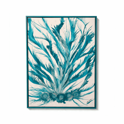 Teal to Heal II by Lynn Olsen - 22” x 34"