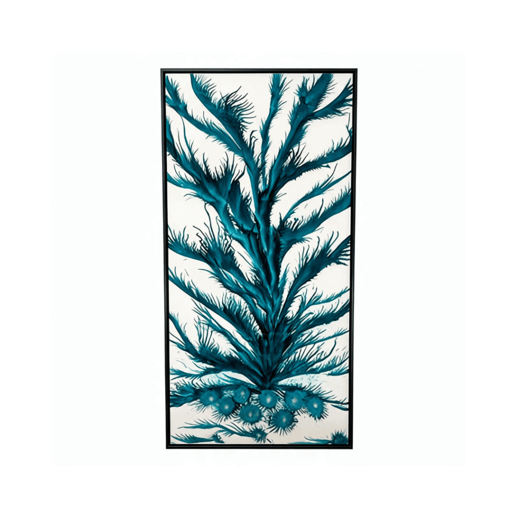 Teal to Heal by Lynn Olsen - 24" x 48"