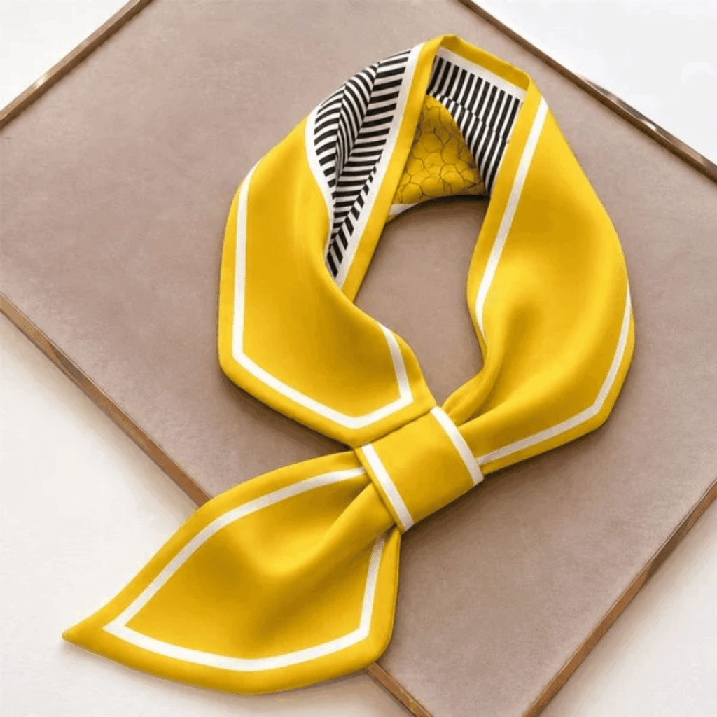 Yellow Angles Loop Scarf
