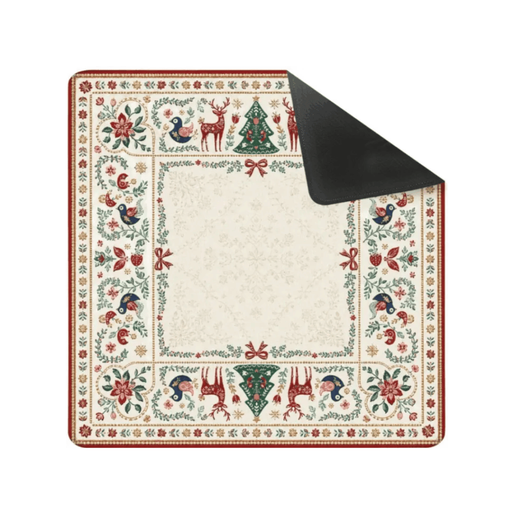 Mahjong Mat - Scandi White
