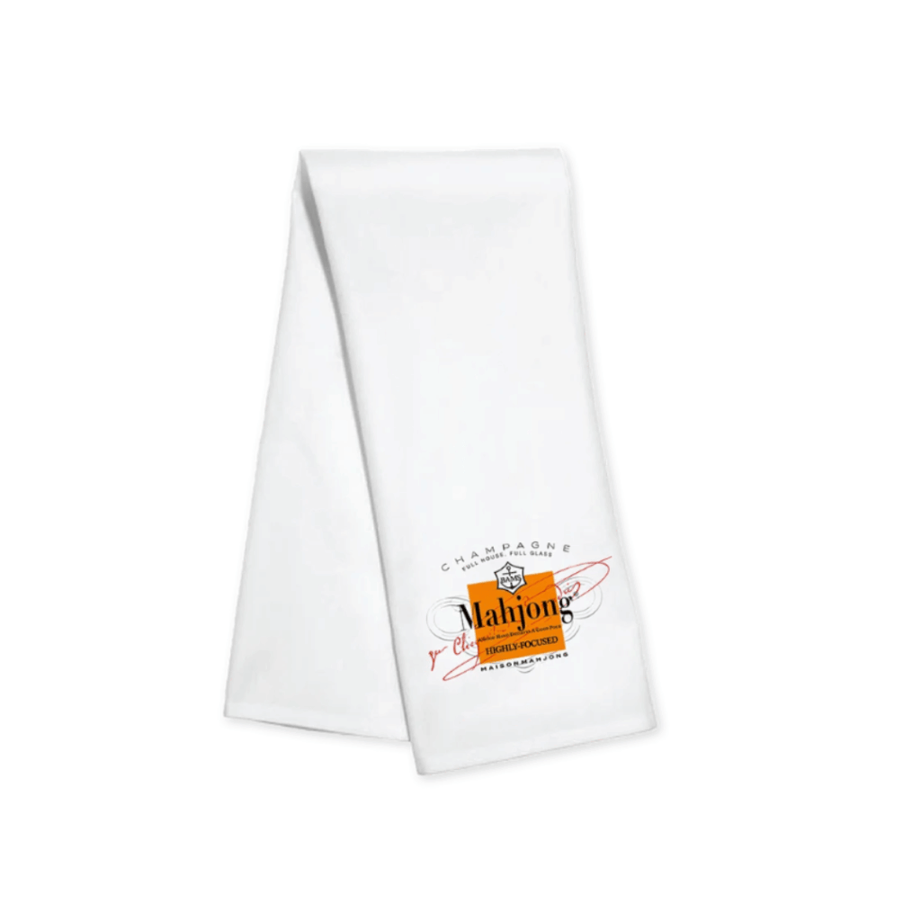 Mahjong Towel - Champagne Mahjong