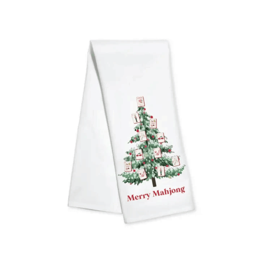 Mahjong Towel - Merry Mahjong Tree