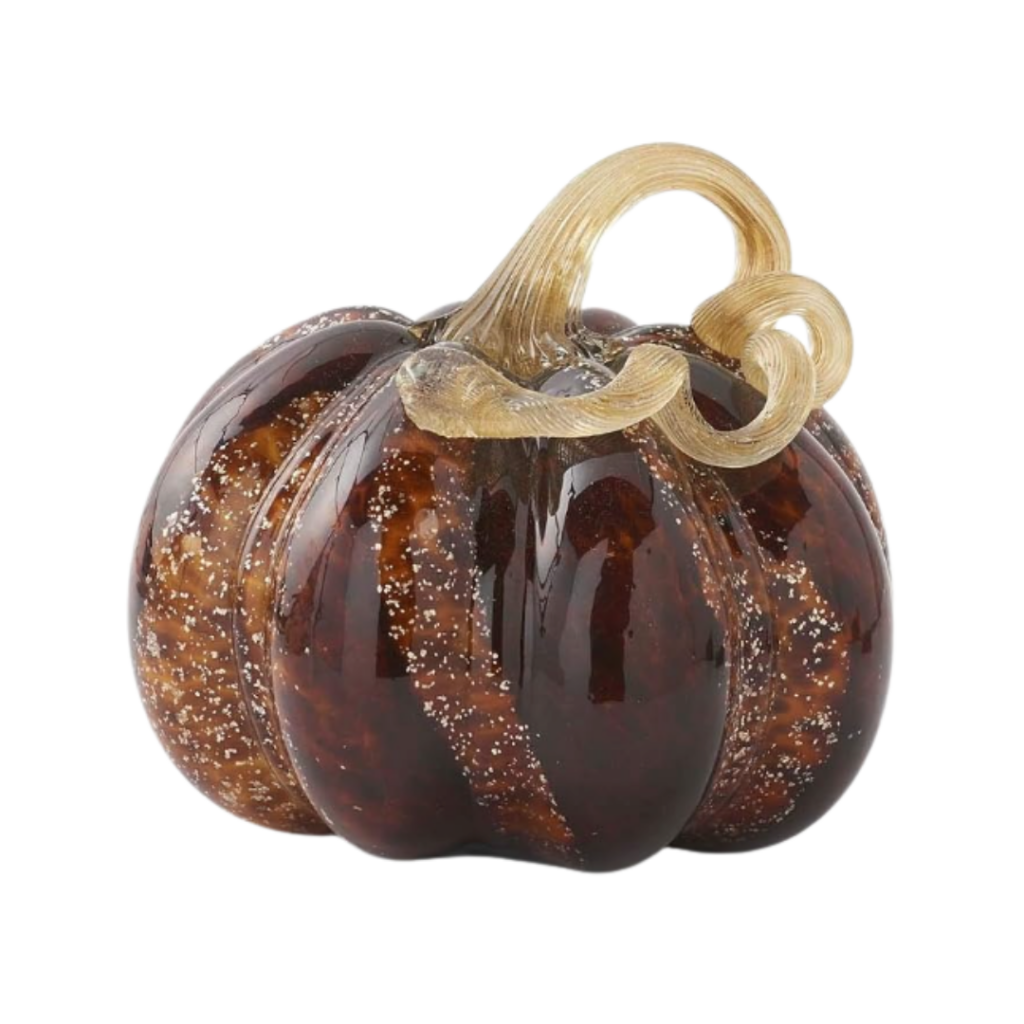 Handblown Glass Pumpkin