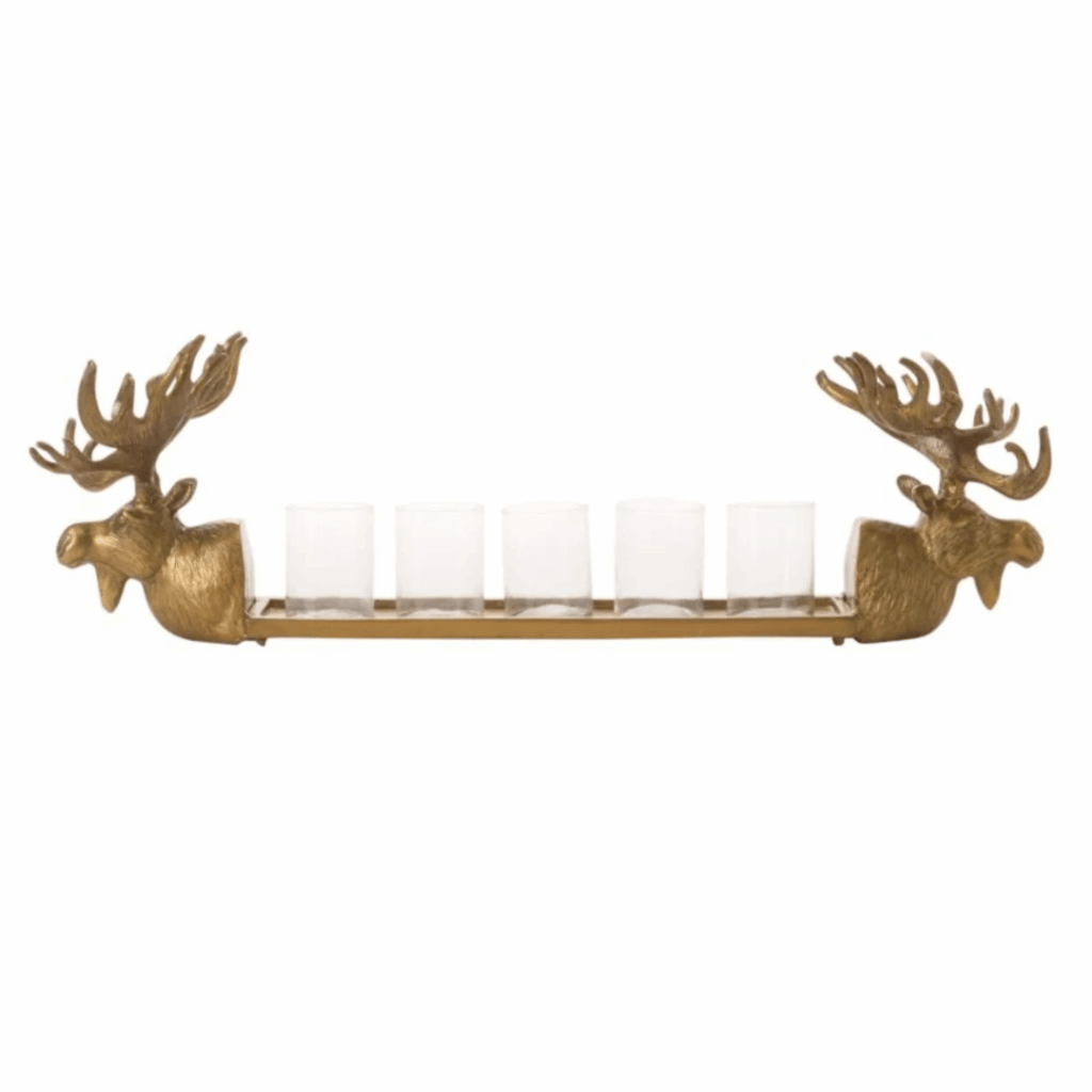 Moose Candleholder