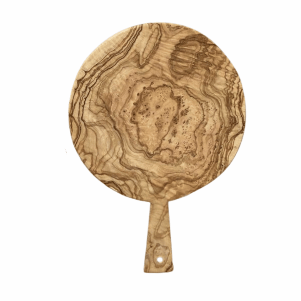 Olive Wood Round Board